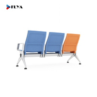 Solution d'assise Flya Mix Colours : Chaise d'aéroport, Siège d'attente public, Banc de salon, Siège d'attente pour hôpital