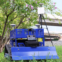 Tondeuse à gazon télécommandée de 550 mm de largeur, directement de l'usine, avec GPS pour les terrains de manoir