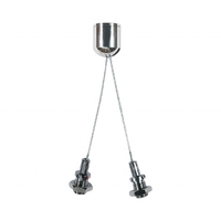 Kit de suspension à câble en cuivre à prix d'usine avec matériaux personnalisables et colliers de serrage de sécurité