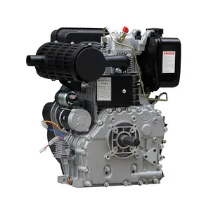 Ce iso euro 5 1105fd 12kw, eixo chave elétrico iniciar 3000rpm 3600rpm motor diesel para mini trator