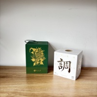 Coffret cadeau tiroir à thé chinois personnalisé avec compartiments de rangement multicouches Boîte d'emballage en papier de luxe Tisane Thé bien-être
