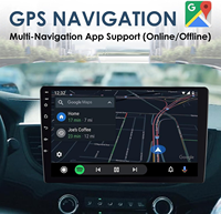 Lecteur multimédia WiFi GPS à écran tactile KZS Factory T100 2 DIN, autoradio Android, système stéréo de voiture