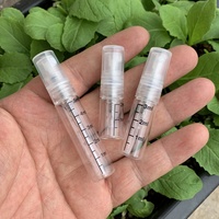 Pulvérisateur en verre, bouteille de pulvérisation Portable, modèle grade 2ml 3ml 5ml 10ml