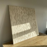 Peinture abstraite encadrée imprimée sur toile, objets de décoration intérieure, art mural fait main, décoration murale, œuvre d'art minimaliste EH2502043