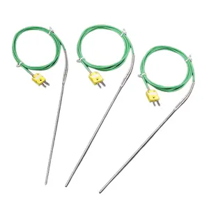 Thermocouple sheathed Mineral insulated Armored Thermocouple K type can customize Inconel 600