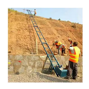Os fabricantes fornecem diretamente engenharia encostas acentuadas transportes de cimento concreto máquina de engatinhar