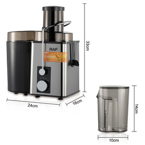 Presse-agrumes durable avec lames en acier inoxydable en forme de S et presse-agrumes électrique facile à nettoyer, très vendu - Product Image 6
