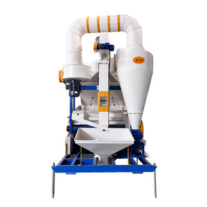 Déstonneuse à gravité d'occasion HELIDA 10 tonnes/heure, haute performance 6,6 kW, garantie 1 an, pour l'agriculture et l'industrie (pois chiches, <span class=keywords><strong>coriandre</strong></span>, céréales, graines) - Product Image 1
