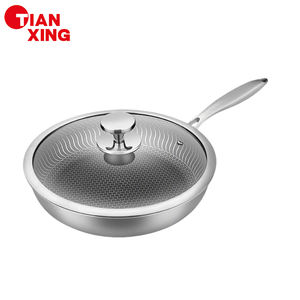 Sartén Antiadherente de Nido de Abeja de Grado Alimenticio TIANXING, Distribución Uniforme del Calor, Resistente a los Arañazos, Apta para Lavavajillas - Product Image 1