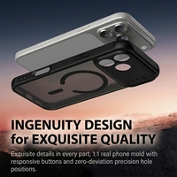 Coque de téléphone magnétique mate effet peau antichoc pour iPhone 17, compatible iPhone 15, 16, 17 Pro Max Plus, 17 Air