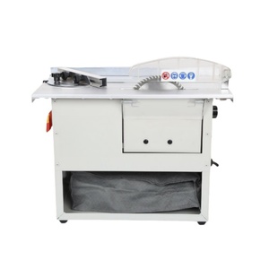 Sierra de Mesa Multifuncional Pequeña para Trabajos en Madera con Aspiración y Motor Central, Máquina de Corte de Madera para Pisos de Madera - Product Image 4