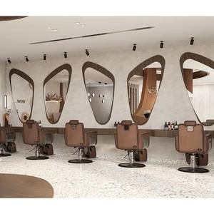 Estación Moderna para Salón de Uñas, Muebles de Lujo para Spa y Salón de Belleza, Decoración Completa para Tienda, Diseño Profesional Personalizado para Salón de Uñas - Product Image 1