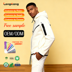 Nouvelle Collection 2026 – Ensemble Sportswear Décontracté Homme à Capuche, Coupe Slim, Imprimé Coton Délavé, Tenue Hiver Deux Pièces Tendance - Product Image 2