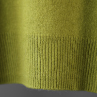 Pull en cachemire et laine Tyan, élégant pour l'hiver, avec de grands poignets en vraie fourrure de renard, doux et chaud, pour femmes