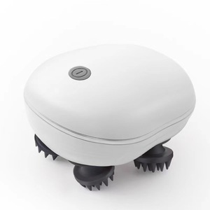 Mini masajeador de cabeza a prueba de agua, velocidad ajustable, carga <span class=keywords><strong>USB</strong></span>, función inalámbrica Ems, SPA de cuero cabelludo apto para viajes, nuevo estilo de masaje - Product Image 2