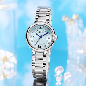 Nouvelle montre élégante de luxe légère, étanche, tendance, bracelet en acier, montre pour femmes, fabricant - Product Image 1