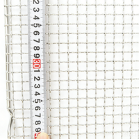 Grille de refroidissement en treillis métallique en acier inoxydable 304 de qualité alimentaire personnalisée pour fruits secs, aliments surgelés, cuisson et séchage