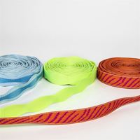 Sangles respirantes polyvalentes en nylon de 25 mm avec logo personnalisé pour sacs à dos d'extérieur (nouvelles sangles étroites et larges)