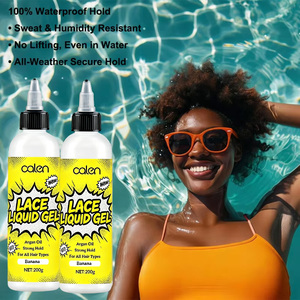 <span class=keywords><strong>Gel</strong></span> Líquido para Cabello con Aroma a Plátano, 200 ml, Fórmula Mejorada, Marca Privada, Resistente al Agua y al Sudor, Ingredientes Naturales, Fijación Extrema - Product Image 3