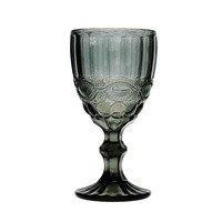 Gobelets pressés colorés pour décoration de mariage à prix avantageux, esthétique vintage, verre à jus, verre à café