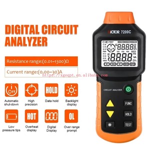 Analyseur de circuit numérique 7200c avec écran LCD haute définition, 6 piles AA et écriture manuscrite claire - Product Image 3