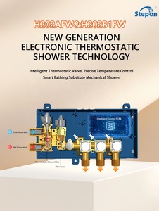 OEM ODM Factory WiFi APP Function <strong>Shower</strong> Controller 2 and 3 Water Outlets <strong>Shower</strong> Mixer Set Concealed <strong>Thermostatic</strong> <strong>Shower</strong> <strong>Valve</strong> - Product Image 2