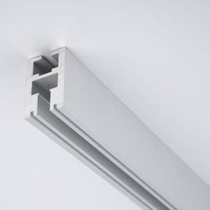 Argento Anodizzato Estruso di Alluminio Serie 6063 di Scanalatura Del Led di Vetro Profilo in Alluminio a Led per L'illuminazione E La Decorazione - Product Image 4