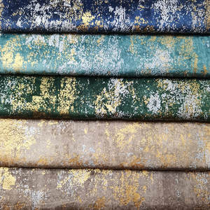 Hxe # सस्ता मखमल कपड़े ठोस रंग मखमली सोफे पर्दे सामग्री सोने को अवरुद्ध कर घरेलू कपड़ा नया डिजाइन मखमली सोफा - Product Image 4