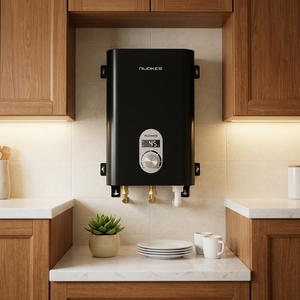 Calentador de Agua Eléctrico Instantáneo Sin Tanque, Económico, 15000W, 380V, Carcasa Metálica, para Uso Doméstico en Baños - Product Image 5