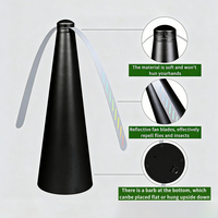 Ventilateur anti-mouches OEM en gros, alimenté par USB ou piles AA, pour éloigner les mouches lors de pique-niques en extérieur et dans la cuisine