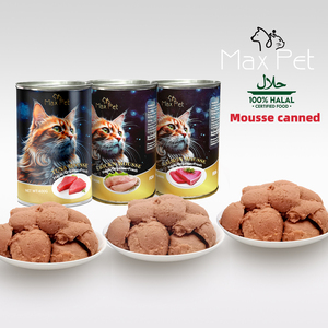 La comida húmeda más vendida de fábrica para las familias de gatos grandes lata Halal para mascotas con carne para gatos - Product Image 5