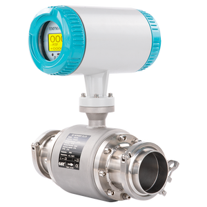 Sanitary Class Digital LCD Display Wine Magnetic Flowmeter Electromagnetic <b>Flow</b> <b>Meter</b> for Fruit Juice - Product Image 3
