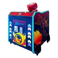 Petite machine de boxe, équipement de divertissement, jeu sportif à monnayeur, machine de frappe électronique d'arcade