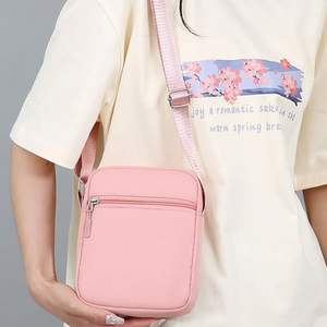 Borsa a <span class=keywords><strong>tracolla</strong></span> portatile alla moda all'ingrosso con cerniera, marsupio da uomo e donna, borsa a <span class=keywords><strong>tracolla</strong></span> da viaggio, <span class=keywords><strong>custodia</strong></span> per <span class=keywords><strong>cellulare</strong></span> a <span class=keywords><strong>tracolla</strong></span> - Product Image 5