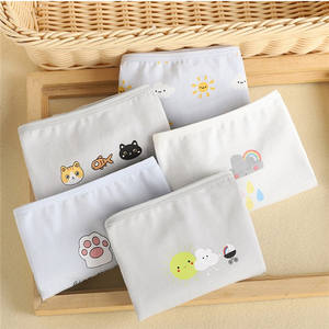 กางเกงในช่วง100% ผ้าฝ้าย3ชั้นสำหรับเด็กผู้หญิงที่มีประจำเดือนกันรั่วซึม - Product Image 5