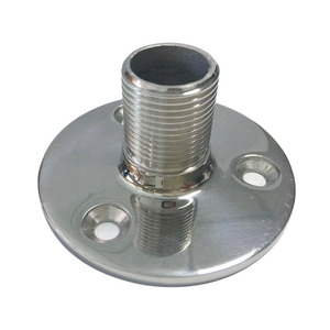 Base d'antenne 25 mm en acier inoxydable, support de montage pour bateau, matériel marin - Product Image 1