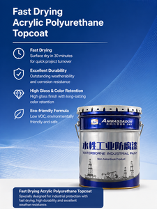 Imprimación Alquídica Roja de Secado Rápido - Revestimiento Antioxidante de Alta Adhesión para Acero Industrial y Metales Ferrosos - Product Image 4