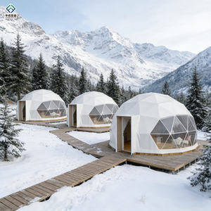 Domo Geodésico Transparente de PVC para Hoteles y Resorts al Aire Libre, Carpa Iglú, Casa Domo, Carpa Domo de Alta Calidad con Perfil de Aluminio - Product Image 3