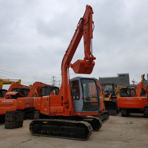 Abordable HITACHI EX60-5 utilisé en acier durable outil de construction rentable pelle sur chenilles utilisé EX60-5 mini pelle - Product Image 4
