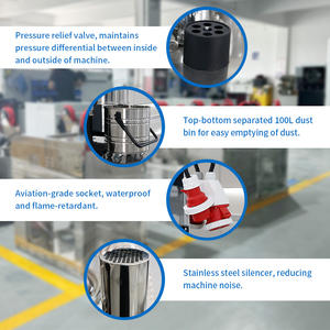 <span class=keywords><strong>Aspirateur</strong></span> industriel à jet pulsé automatique pour l'élimination des débris métalliques/poussière au sol/<span class=keywords><strong>particules</strong></span> fines Séparateur cyclonique - Product Image 4