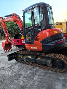Second <b>Hand</b> Digger Kubota KX165 6Ton Compact Hydraulic Crawler Excavator Mini Digger for Sale - Product Image 6