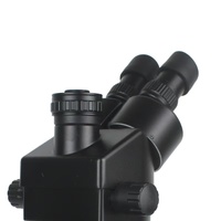 Fatigue Free Viewing 7X-40X Simul-Focal Mobile Logic Electronic Repair Zoom Stereo Trinocular Microscope With Polarizer Led