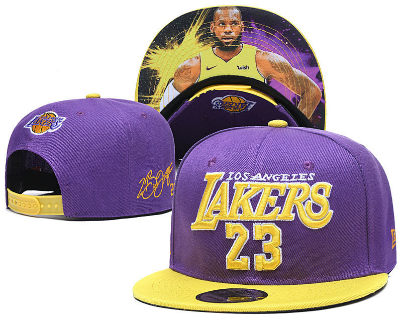 Violet/Jaune - Los Angeles Lakers