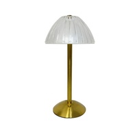 Lampe de table sans fil Rechargeable Touch Led Luxury Crystal Dimmer Battery Desk Table Light for Bedroom