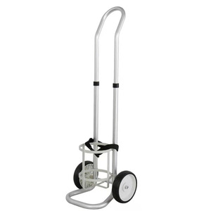 Chariot à roulettes en acier pour bouteilles de gaz 1200x600mm, quatre roues, pour le transport de bouteilles d'oxygène, d'argon et d'acétylène - Product Image 5