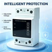 Protecteur de tension 2P, dispositif de protection contre les surtensions et les sous-tensions pour système d'alimentation résidentiel 220V