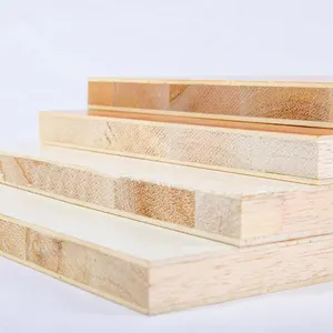 12mm block board Board società commerciali tipi di legno di pino trattato legno tutto rosa vendita nero giallo verde impermeabile