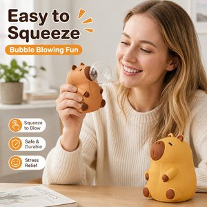 Jouet Squishy Capybara OEM en Vinyle Anti-Stress pour Enfants de 5 à 14 Ans, Jouet Sensoriel Unisexe, Vente en Gros - Product Image 2