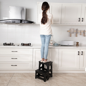 Campuchia Nhà Máy 9Inch 11Inch Hộ Gia Đình Nhà Bếp Ngoài Trời Mini Trẻ Em Chân Một Bước Hộ Gia Đình Nhôm Gấp Di Động Bước Thang - Product Image 3