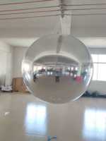 VENTE FLASH Ballon géant brillant en PVC coloré, ballon miroir métallique gonflable pour décoration de fête suspendue - Durable, taille personnalisable